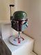 Star Wars Custom Made Boba Fett Helmet + Stand