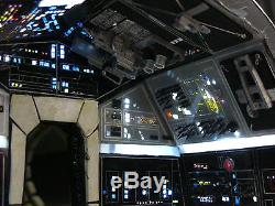 Star Wars Custom Millennium Falcon Ship Cockpit/Hall Diorama Playset Prop 3 3/4