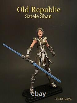Star Wars Custom Old Republic Satele Shan 3.75 Sith Jedi Custom