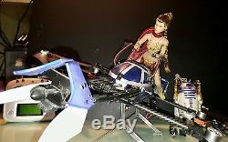 Star Wars Custom Quadcopter Z74 R2D2 real flying Slave Leia RTF drone AirShark