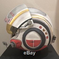 Star Wars Custom Replica Jess Pava X-wing pilot Costume helmet Movie Prop
