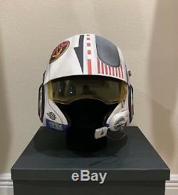 Star Wars Custom Replica LT Bastian Style X-wing pilot Costume helmet Movie Prop
