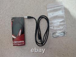 Star Wars Custom Saber TSK-E11 (Grey) Barely Used with cables and instructions