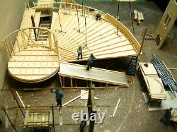 Star Wars Custom Scratch Built Elstree Studios Millennium Falcon Stage Diorama