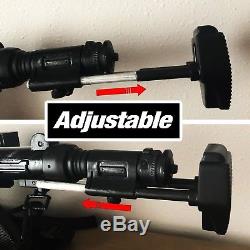 Star Wars Custom Screen Accurate E-11D Blaster Rifle Prop Working Light/Stock