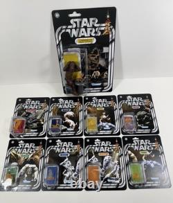 Star Wars Custom Set Of Dejarik Space Chess Hologram Mini Figures-carded +Chewie