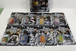 Star Wars Custom Set Of Dejarik Space Chess Hologram Mini Figures-carded +Chewie