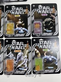 Star Wars Custom Set Of Dejarik Space Chess Hologram Mini Figures-carded +Chewie