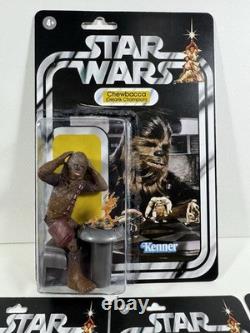 Star Wars Custom Set Of Dejarik Space Chess Hologram Mini Figures-carded +Chewie