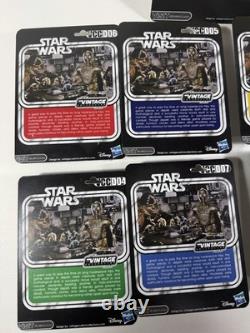 Star Wars Custom Set Of Dejarik Space Chess Hologram Mini Figures-carded +Chewie