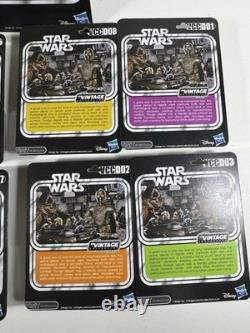 Star Wars Custom Set Of Dejarik Space Chess Hologram Mini Figures-carded +Chewie