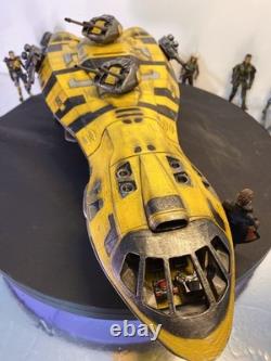 Star Wars Custom Sunhammer Lander Heavy Weathered Dropship vintage Kenner