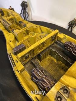 Star Wars Custom Sunhammer Lander Heavy Weathered Dropship vintage Kenner