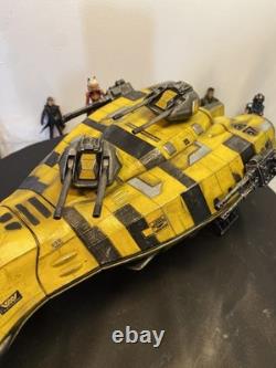 Star Wars Custom Sunhammer Lander Heavy Weathered Dropship vintage Kenner