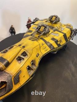 Star Wars Custom Sunhammer Lander Heavy Weathered Dropship vintage Kenner