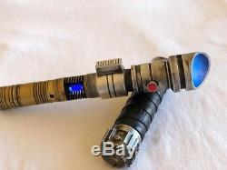 Star Wars Custom TFU2 Starkiller Lightsaber with Metal Chassis by P. Cargill