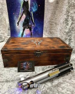 Star Wars Custom The Ahsoka Tano Duel Ligjtsaber Display Box