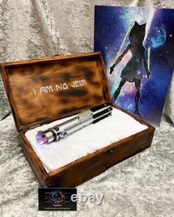 Star Wars Custom The Ahsoka Tano Duel Ligjtsaber Display Box