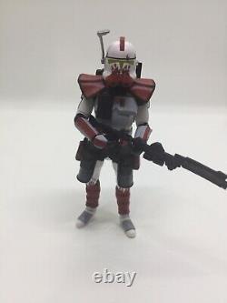 Star Wars Custom The Clone Wars Red Flame Arc Trooper Scorcher TVC Figure