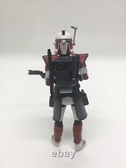 Star Wars Custom The Clone Wars Red Flame Arc Trooper Scorcher TVC Figure