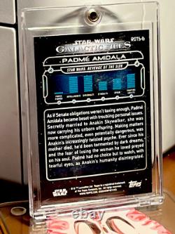 Star Wars Custom Trading Card Mint Condition Autograph Natalie Portman
