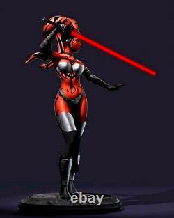 Star Wars DARTH TALON EX 1/4 Custom statue Sealed Ahsoka Revan + Sideshow Book