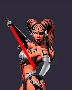 Star Wars DARTH TALON EX 1/4 Custom statue Sealed Ahsoka Revan + Sideshow Book