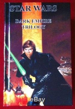 Star Wars Dark Empire Trilogy Custom Bound HC Signed & Sketched By Dave Dorman