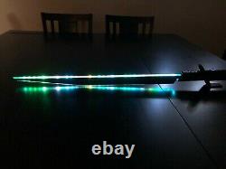 Star Wars Darksaber Lightsaber Programmable LED Mandalorian Sword