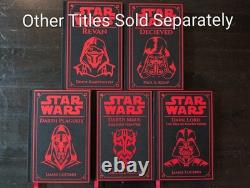 Star Wars Darth Plagueis Sith Custom Hand Rebound Hardcover Collector's Edition