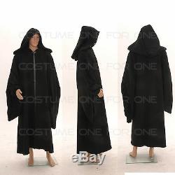 Star Wars Darth Sidious Cosplay Costume Outfit Black