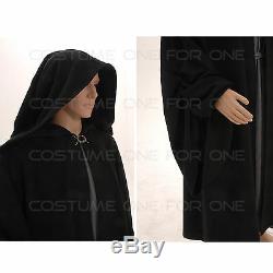 Star Wars Darth Sidious Cosplay Costume Outfit Black