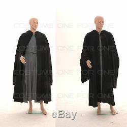 Star Wars Darth Sidious Cosplay Costume Outfit Black