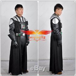 Star Wars Darth Vader Black Cosplay Costume Custom Cape Jacket Without Helmet