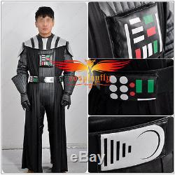 Star Wars Darth Vader Black Cosplay Costume Custom Cape Jacket Without Helmet