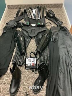 Star Wars Darth Vader Complete Armor Costume Cosplay Custom Electronic Helmet