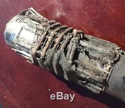 Star Wars Darth Vader Custom Lightsaber Hilt Weathered Death Star Explosion