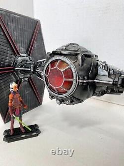 Star Wars Darth Vader Tie Fighter Interceptor Anakin Skywalker Kenner Custom