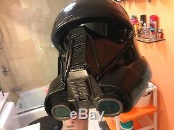Star Wars Death Trooper Helmet Custom padding insudeu