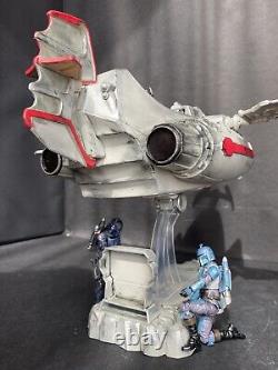 Star Wars Death Watch Shuttle Infiltrator Mandalorian Empire Vintage Custom