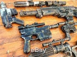 Star Wars Disneyland Galaxys Edge Concept custom weapons 6 piece collection