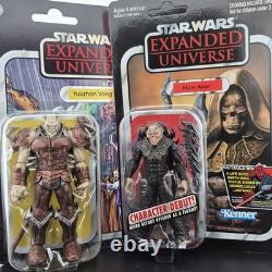 Star Wars EU Yuuzhan Vong VCC339 Custom + Nom Anor VC59 Unpunched Rare
