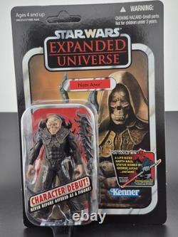 Star Wars EU Yuuzhan Vong VCC339 Custom + Nom Anor VC59 Unpunched Rare