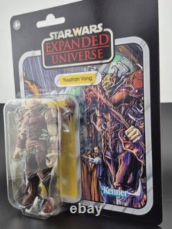 Star Wars EU Yuuzhan Vong VCC339 Custom + Nom Anor VC59 Unpunched Rare