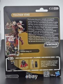 Star Wars EU Yuuzhan Vong VCC339 Custom + Nom Anor VC59 Unpunched Rare