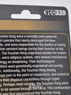 Star Wars EU Yuuzhan Vong VCC339 Custom + Nom Anor VC59 Unpunched Rare
