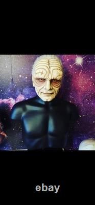 Star Wars Emperor Palpatine 11 Bust Custom Ian McDiarmid Signature Included