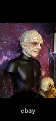 Star Wars Emperor Palpatine 11 Bust Custom Ian McDiarmid Signature Included