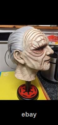 Star Wars Emperor Palpatine 11 Bust Custom Ian McDiarmid Signature Included