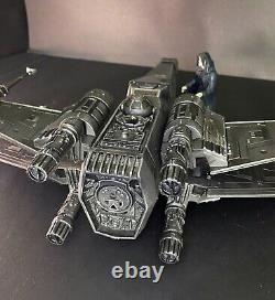 Star Wars Emperor Palpatine X Wing Shuttle Black Series Vintage Kenner Custom